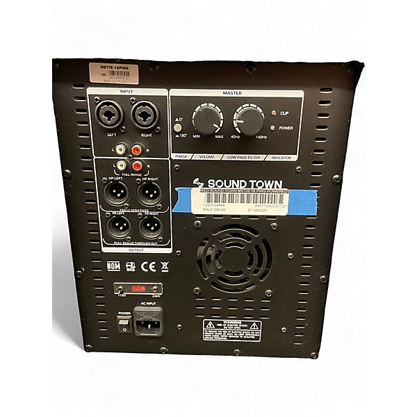 Used Sound Town METIS 18 PWG Powered Subwoofer