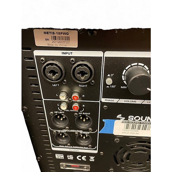 Used Sound Town METIS 18 PWG Powered Subwoofer