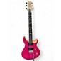 Used PRS SE Custom 24 Pink Solid Body Electric Guitar thumbnail