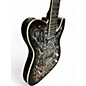 Used HardLuck Kings SOUTHERN BELLE PAISLEY DESIGN Solid Body Electric Guitar