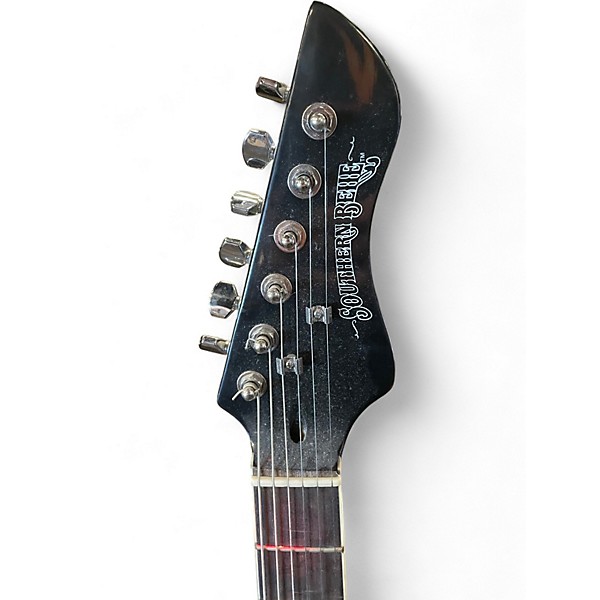 Used HardLuck Kings SOUTHERN BELLE PAISLEY DESIGN Solid Body Electric Guitar