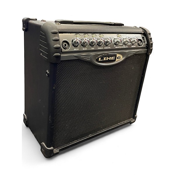 Used Line 6 Spider II 1x8 15W Guitar Combo Amp