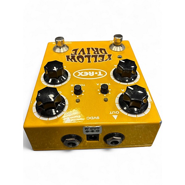 Used T-Rex Engineering Yellow Drive Distortion Effect Pedal