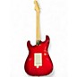 Used Fender Richie Kotzen Signature Stratocaster Transparent Red Solid Body Electric Guitar