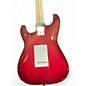 Used Fender Richie Kotzen Signature Stratocaster Transparent Red Solid Body Electric Guitar