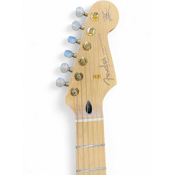 Used Fender Richie Kotzen Signature Stratocaster Transparent Red Solid Body Electric Guitar
