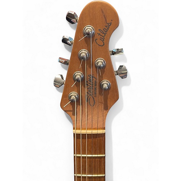 Used Sterling by Music Man CUTLASS BLUE Solid Body Electric Guitar