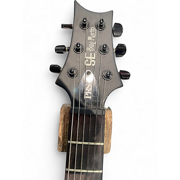 Used PRS SE BILLY MARTIN Black Solid Body Electric Guitar