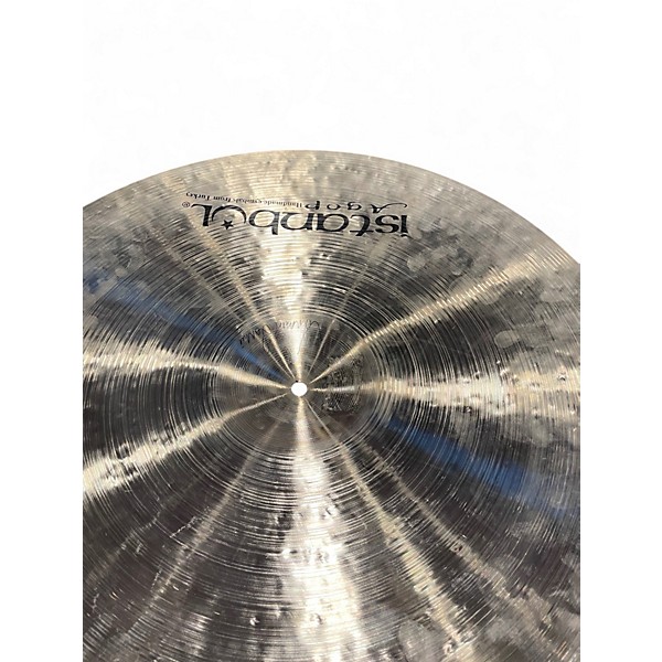Used Istanbul Agop 22in Traditional Series Original Ride Cymbal