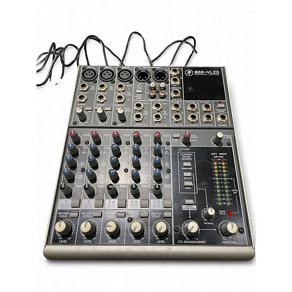 Used Mackie 802VLZ3 Unpowered Mixer