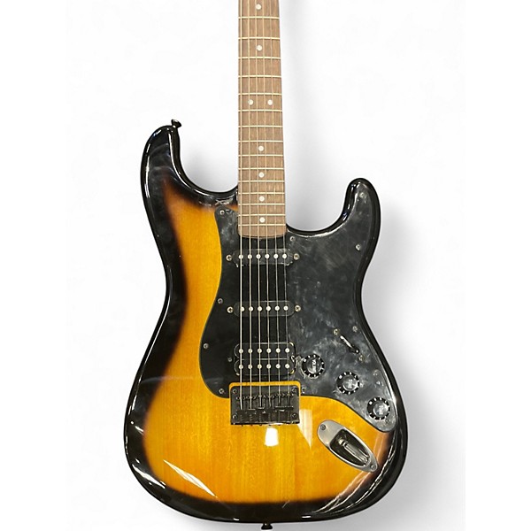 Used Squier Standard Stratocaster Tobacco Sunburst Solid Body Electric Guitar