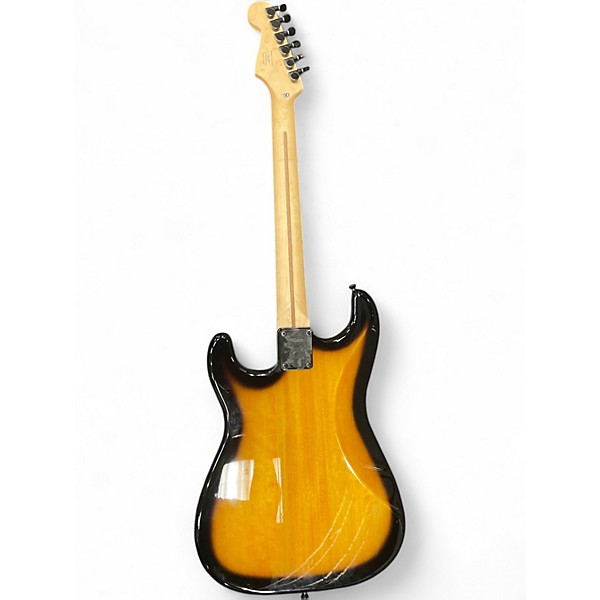 Used Squier Standard Stratocaster Tobacco Sunburst Solid Body Electric Guitar