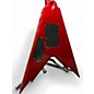 Used Dean Dime Razorback V Chrome Red Metallic Solid Body Electric Guitar