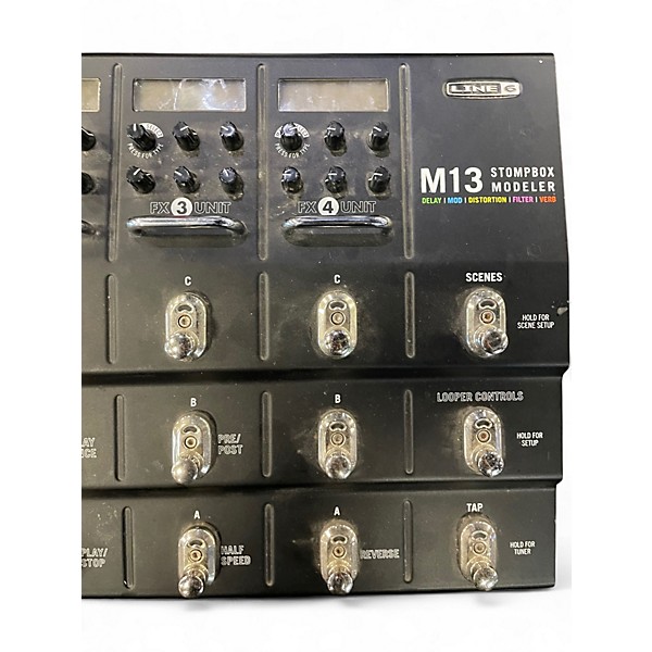 Used Line 6 M13 Stompbox Modeler Effect Processor