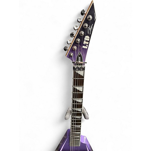 Used ESP Hexed Purple Solid Body Electric Guitar
