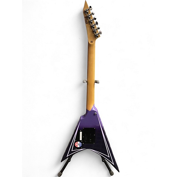 Used ESP Hexed Purple Solid Body Electric Guitar
