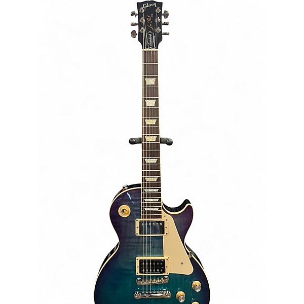 Used Gibson Les Paul Standard 1960S Neck Blueberry Burst Solid Body Electric Guitar