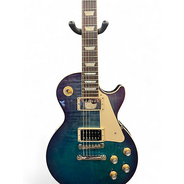 Used Gibson Les Paul Standard 1960S Neck Blueberry Burst Solid Body Electric Guitar