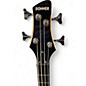 Used Donner DPJ-100 Candy Apple Red Electric Bass Guitar