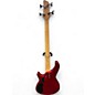 Used Donner DPJ-100 Candy Apple Red Electric Bass Guitar