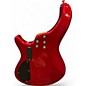 Used Donner DPJ-100 Candy Apple Red Electric Bass Guitar