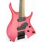 Used Nk Headless 7 Pink Solid Body Electric Guitar