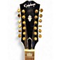 Used Epiphone J-200 2 Color Sunburst 12 String Acoustic Guitar