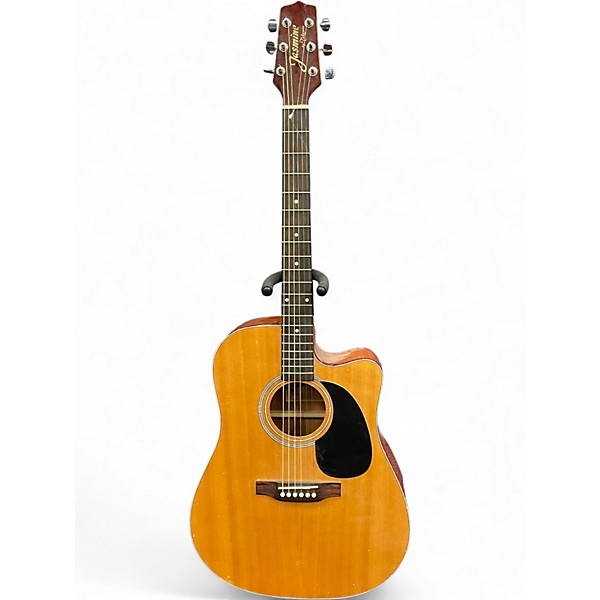 Used Takamine JASMINE ES33C Natural Acoustic Electric Guitar