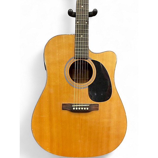 Used Takamine JASMINE ES33C Natural Acoustic Electric Guitar