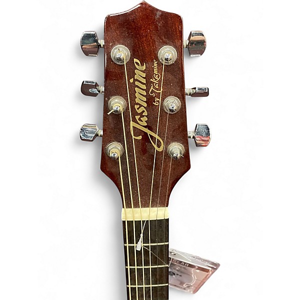 Used Takamine JASMINE ES33C Natural Acoustic Electric Guitar