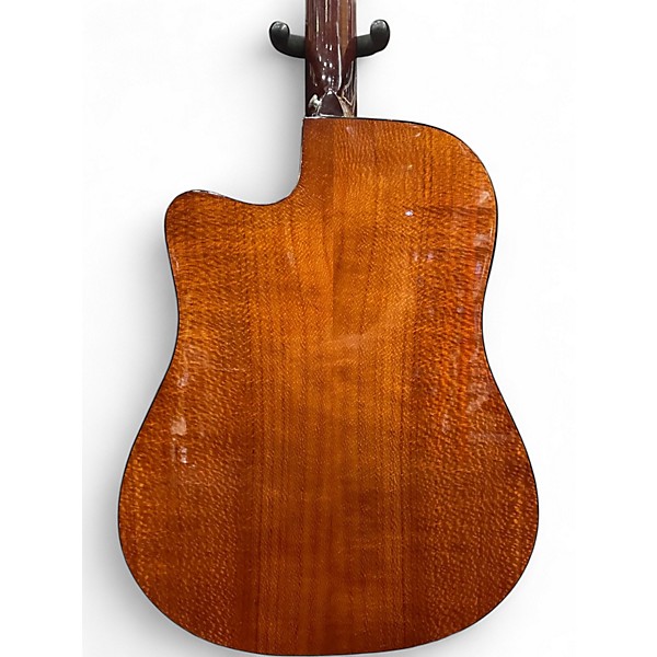 Used Takamine JASMINE ES33C Natural Acoustic Electric Guitar