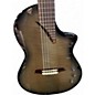 Used Martinez Hispania Transacoustic Trans Black Classical Acoustic Electric Guitar