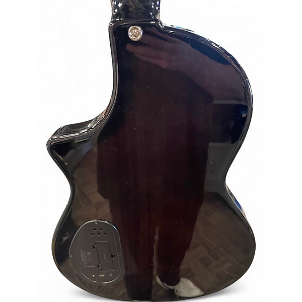 Used Martinez Hispania Transacoustic Trans Black Classical Acoustic Electric Guitar
