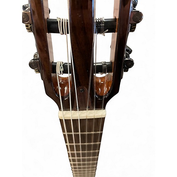 Used Martinez Hispania Transacoustic Trans Black Classical Acoustic Electric Guitar