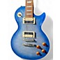 Used Epiphone LES PAUL TRAD PRO 3 Blue Solid Body Electric Guitar thumbnail