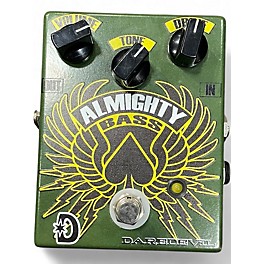Used Daredevil Pedals almighty bass Effect Pedal