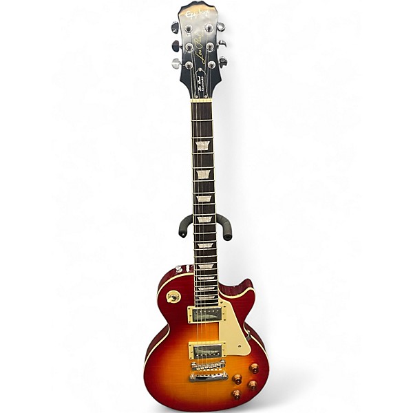 Used Epiphone Les Paul Standard Sunburst Solid Body Electric Guitar
