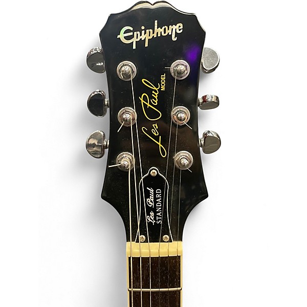Used Epiphone Les Paul Standard Sunburst Solid Body Electric Guitar