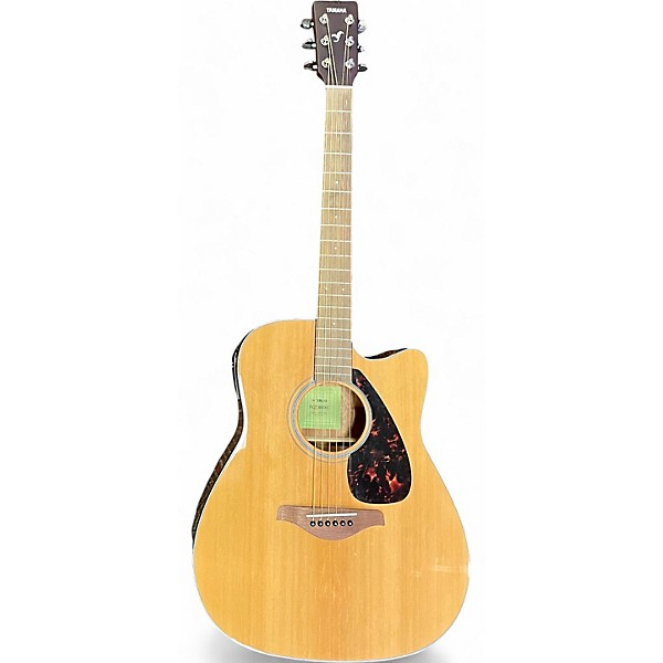 Used Yamaha FGX800C Natural Acoustic Electric Guitar