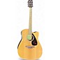 Used Yamaha FGX800C Natural Acoustic Electric Guitar thumbnail