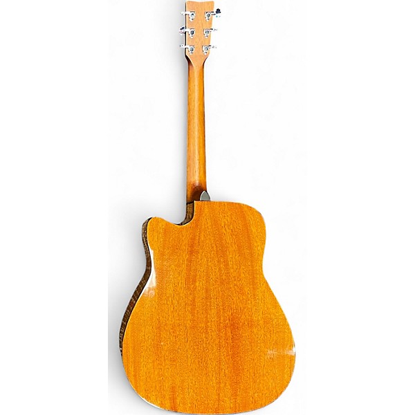 Used Yamaha FGX800C Natural Acoustic Electric Guitar