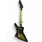 Used Schecter Guitar Research E-1 FRS Green Burst Solid Body Electric Guitar
