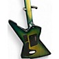 Used Schecter Guitar Research E-1 FRS Green Burst Solid Body Electric Guitar