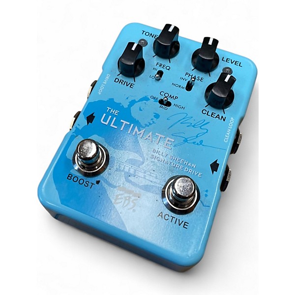 Used EBS THE ULTIMATE BILLY SHEEHAN DRIVE Effect Pedal