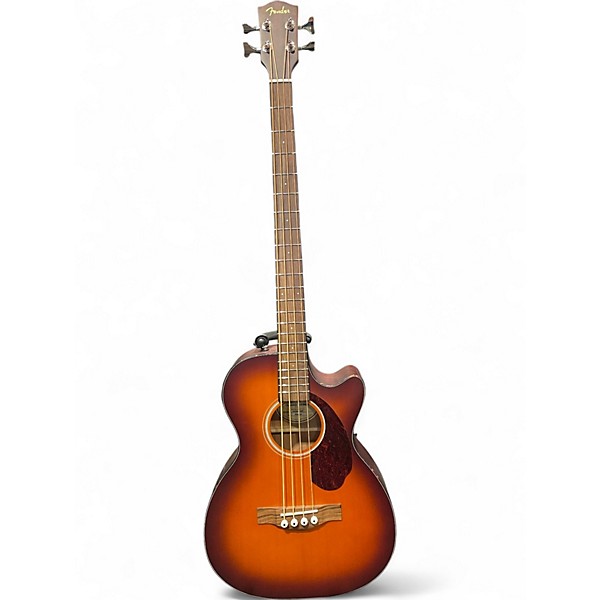 Used 2025 Fender CB60SCEACB 2 Color Sunburst Acoustic Bass Guitar