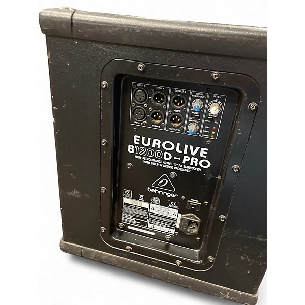 Used Behringer Eurolive B1200D Pro Powered Subwoofer