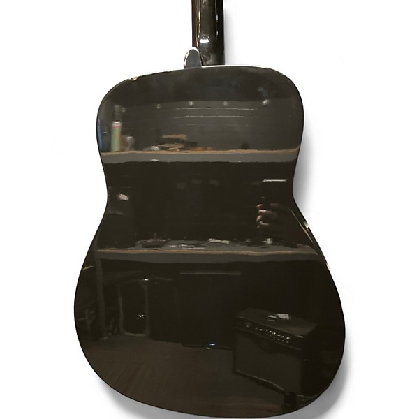 Used Yamaha F335 Black Acoustic Guitar
