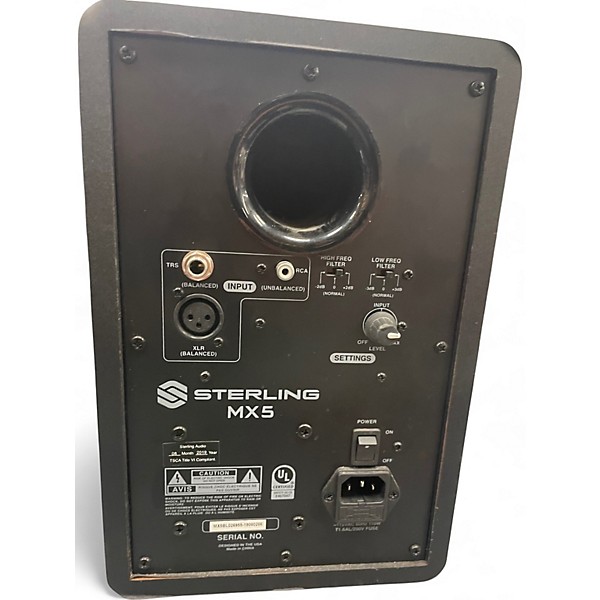 Used Sterling Audio MX5 Pair Powered Monitor