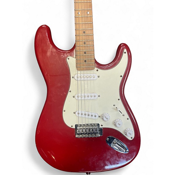 Used Rogue ST-4 Red Solid Body Electric Guitar