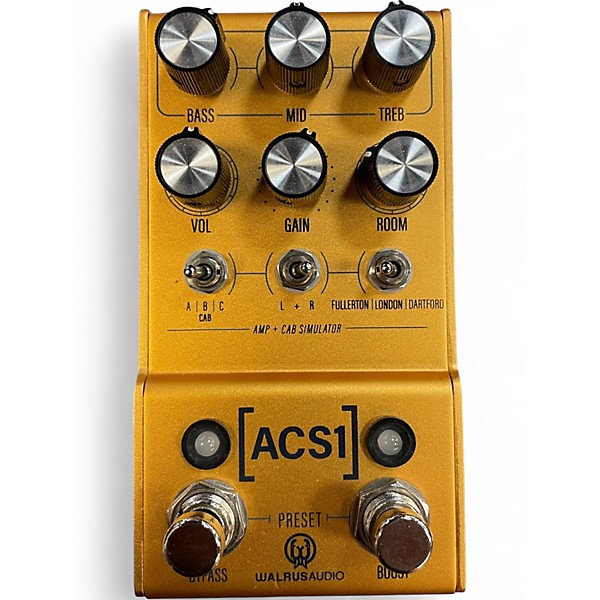 Used Walrus Audio ACS1 MAKO SERIES AMP + CAB SIMULATOR Effect Processor